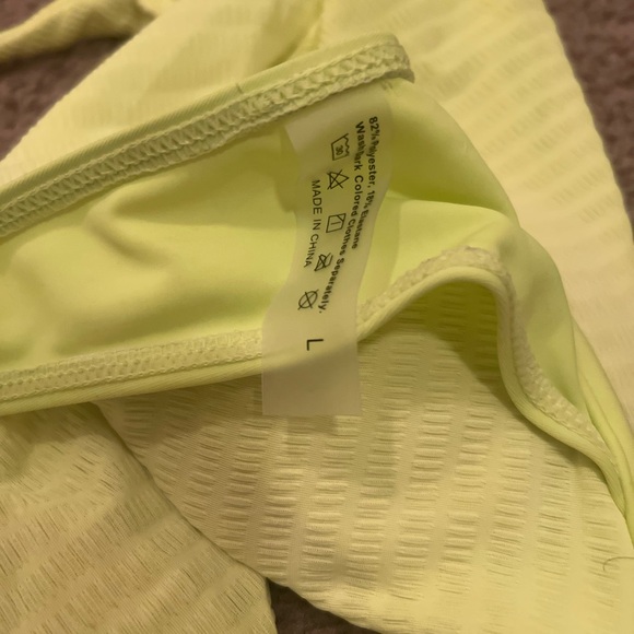 SHEIN Neon Halter Bikini - Picture 4 of 5